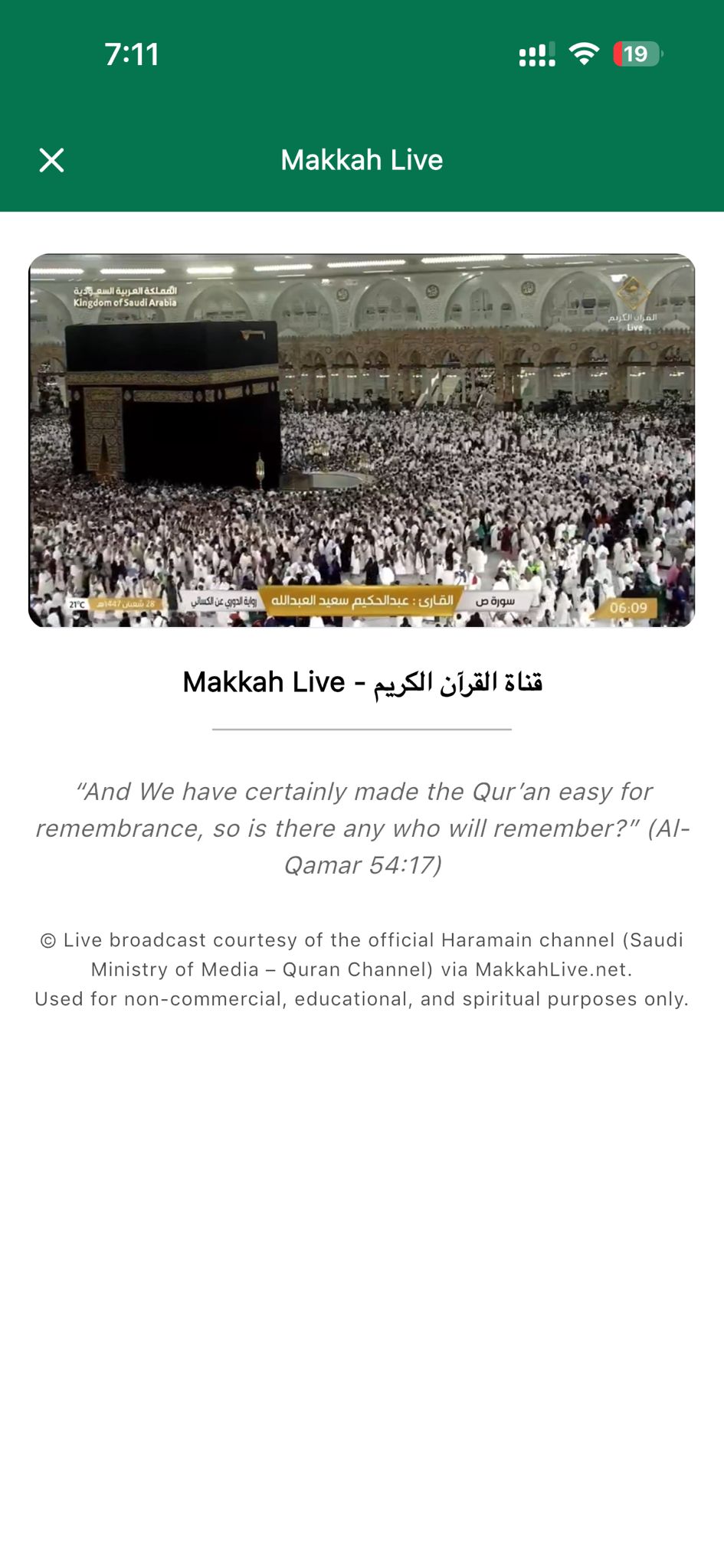 Islamic Radio and Makkah Live